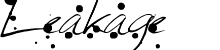 Leakage Regular.ttf