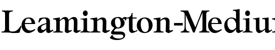 Leamington-Medium Regular.ttf