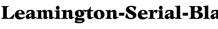 Leamington-Serial-Black Extra Heavy.ttf