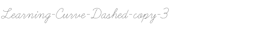 Learning Curve Dashed Regular.ttf