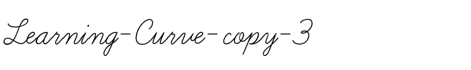 Learning Curve Regular.ttf