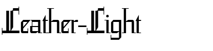 Leather Light Regular.ttf