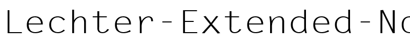 Lechter-Extended Normal.ttf