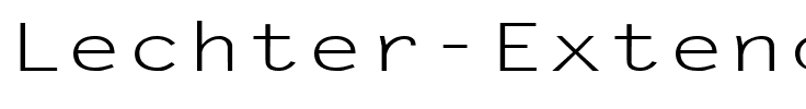 Lechter Extended Normal.ttf