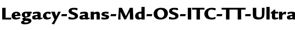 Legacy Sans Md OS ITC TT Ultra.ttf