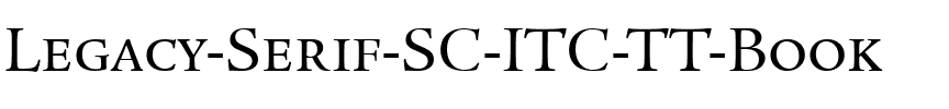 Legacy Serif SC ITC TT Book.ttf
