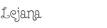 Lejana Normal.ttf
