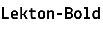Lekton Bold.ttf
