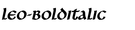 Leo BoldItalic.ttf