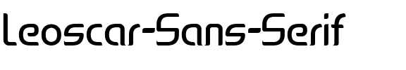 Leoscar Sans Serif Sans Serif.ttf