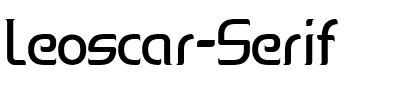 Leoscar Serif Leoscar Serif.ttf