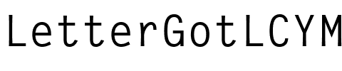 LetterGotLCYMed Regular.ttf