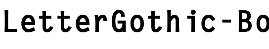 LetterGothic Bold.ttf