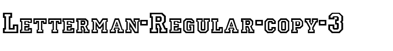 Letterman Regular.ttf