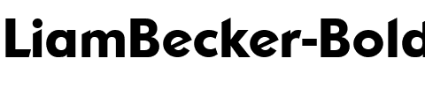 LiamBecker Bold.ttf