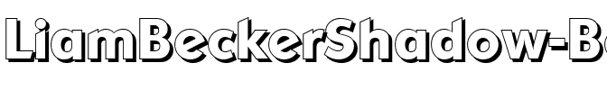 LiamBeckerShadow Bold.ttf
