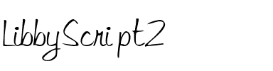 LibbyScript2 Regular.ttf