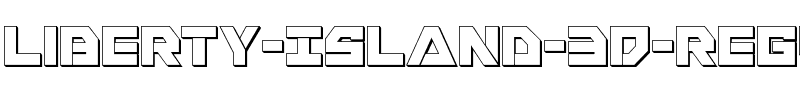 Liberty Island 3D Regular.ttf