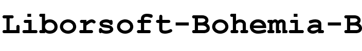 Liborsoft Bohemia Bold.ttf