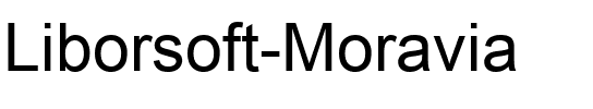 Liborsoft Moravia Regular.ttf