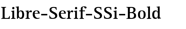 Libre Serif SSi Bold.ttf