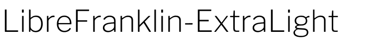 Libre Franklin ExtraLight Regular.ttf