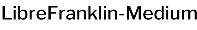 Libre Franklin Medium Regular.ttf