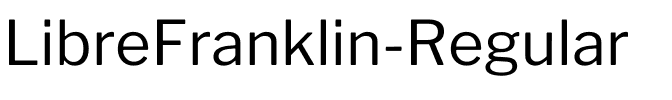 Libre Franklin Regular.ttf