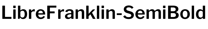 Libre Franklin SemiBold Regular.ttf