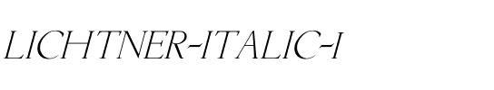 Lichtner Italic Italic.ttf