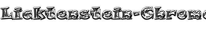 Licktenstein 'Chromed' Regular.ttf