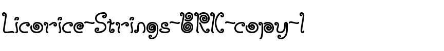 Licorice Strings BRK Normal.ttf