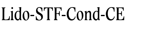 Lido STF Cond CE Regular.ttf