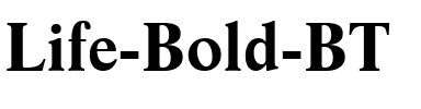 Life BT Bold.ttf