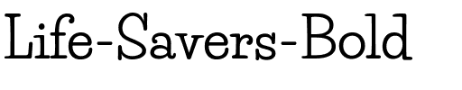 Life Savers Bold.ttf