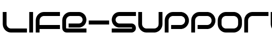 Life Support Bold.ttf