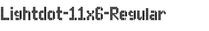 Lightdot 11×6 Regular.ttf