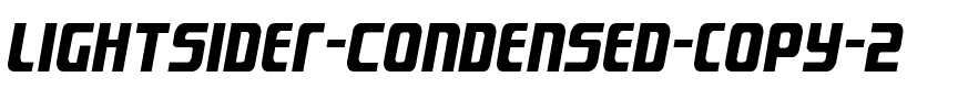 Lightsider Condensed Condensed.ttf