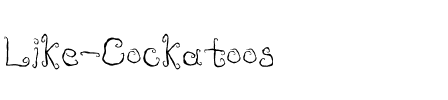 LikeCockatoos Medium.ttf