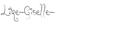 Like Giselle? Normal.ttf