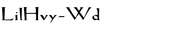 LilHvy Wd Regular.ttf