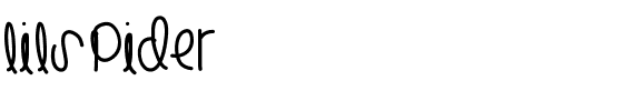 LilSpider Medium.ttf