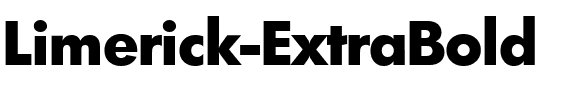 Limerick-ExtraBold Regular.ttf