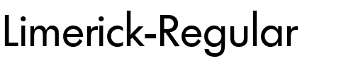 Limerick-Regular Regular.ttf