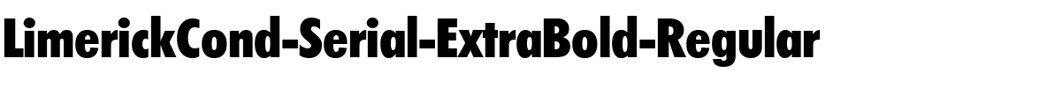 LimerickCond-Serial-ExtraBold Regular.ttf