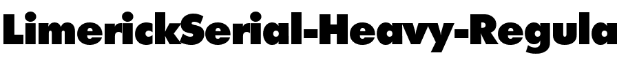 LimerickSerial-Heavy Regular.ttf