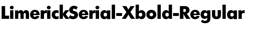 LimerickSerial-Xbold Regular.ttf