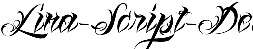 Lina Script Demo Regular.ttf