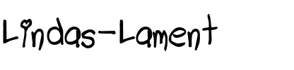 Lindas Lament Regular.ttf