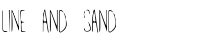 Line and Sand Regular.ttf